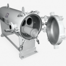 Logement de filtration à haut débit